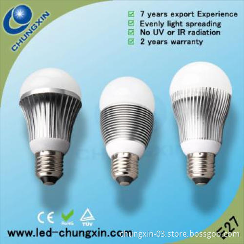 E27 LED Bulb Light 2011 New Design with CE and RoHS